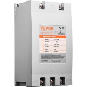 image:imageVEVOR Single Phase to 3 Phase Converter  10HP 30A 220V InputOutput Digital Phase Shifter for Residential amp Light Commercial Use One Converter for One Motor Only15HP53A