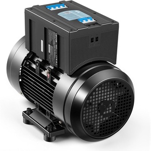 image:imageVEVOR Single to 3Phase Rotary Converter 10HP 28A 208240V InputOutput  Phase Converter Expandable to Higher Horsepower HeavyLoad Equipment Power Delivery CNC Machines Air Compressors Pumps