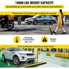 image:imageHappybuy 4 Pack of 1Channel Rubber Cable Protector Ramps Heavy Duty 18000Lbs Load Capacity Cable Wire Cord Cover Ramp Speed Bump Driveway Hose Cable Ramp Protective Cover  Protective Wire Cord Cover Heavy Duty Driveway Rubber Traffic Speed Bump Hump with FlipOpen Top Cover Black and YellowProtective Cover