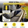 image:imageHappybuy 4 Pack of 1Channel Rubber Cable Protector Ramps Heavy Duty 18000Lbs Load Capacity Cable Wire Cord Cover Ramp Speed Bump Driveway Hose Cable Ramp Protective Cover  Protective Wire Cord Cover Heavy Duty Driveway Rubber Traffic Speed Bump Hump with FlipOpen Top Cover Black and YellowProtective Cover
