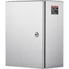 image:imageSteel Electrical Box 16 x 12 x 8 Electrical Enclosure Box 304 Stainless Steel Electronic Equipment Enclosure Box IP65 Weatherproof WallMounted Metal Electrical Enclosure with Mounting Plate16 x 12 x 8