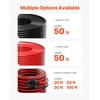 image:imageVEVOR 100FT Solar Panel Extension Cable 10 AWG Solar Panel Wire with Flame Retardant Protective Sleeving Female and Male Connectors IP67 Waterproof PV Wire for Outdoor Automotive RV Black amp RedStandard Black  Red