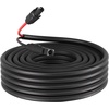 image:imageVEVOR 100FT Solar Panel Extension Cable 10 AWG Solar Panel Wire with Flame Retardant Protective Sleeving Female and Male Connectors IP67 Waterproof PV Wire for Outdoor Automotive RV Black amp RedBlack