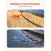 image:imageVEVOR 100FT Solar Panel Extension Cable 10 AWG Solar Panel Wire with Flame Retardant Protective Sleeving Female and Male Connectors IP67 Waterproof PV Wire for Outdoor Automotive RV Black amp RedStandard Black  Red