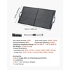 image:imageVEVOR 100W Foldable Solar Panel 24 HighEfficiency Portable Monocrystalline Solar Panel Charger with MC4 Output USBA TypeC amp DC Ports IP65 Waterproof for Power Stations Camping Hiking Trips100W
