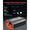 image:imageVEVOR 12V 20A DC to DC Battery Charger 250W OnBoard Battery Charger for LeadAcid Lithium AGM Gel and Flooded Batteries Smart MultiStage Charging for RVs Commercial Vehicles Boats Yachts12V 60A