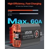 image:imageVEVOR 12V 20A DC to DC Battery Charger 250W OnBoard Battery Charger for LeadAcid Lithium AGM Gel and Flooded Batteries Smart MultiStage Charging for RVs Commercial Vehicles Boats Yachts12V 60A