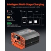 image:imageVEVOR 12V 20A DC to DC Battery Charger 250W OnBoard Battery Charger for LeadAcid Lithium AGM Gel and Flooded Batteries Smart MultiStage Charging for RVs Commercial Vehicles Boats Yachts12V 20A