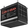 image:imageVEVOR 12V 30Ah LiFePO4 Dual Purpose Battery 600CCA BCI Group 47 Deep Cycle amp Starter Lithium Battery Builtin Smart BMS Automotive StartStop for RV Marine Trolling Motor Car amp Engine StartingGroup 24 105Ah 1000CCA