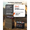 image:imageVEVOR 12V 30Ah LiFePO4 Dual Purpose Battery 600CCA BCI Group 47 Deep Cycle amp Starter Lithium Battery Builtin Smart BMS Automotive StartStop for RV Marine Trolling Motor Car amp Engine StartingGroup 24 105Ah 1000CCA
