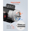 image:imageVEVOR 15HP Electric Motor 1725 RPM AC 115V230V 56C Frame Air Compressor Motor Single Phase 58 Keyed Shaft CWCCW R1