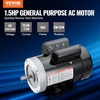 image:imageVEVOR 15HP Electric Motor 1725 RPM AC 115V230V 56C Frame Air Compressor Motor Single Phase 58 Keyed Shaft CWCCW R1