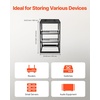 image:imageVEVOR 16U Open Frame Server Rack amp Network Rack Wall Mounted or Floor Standing Heavy Duty 4 Post with 2PCS Vented 1U Shelves amp Mounting Hardware Holds All 19 Networking IT Equipment AV Gear16U Server Rack