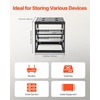 image:imageVEVOR 16U Open Frame Server Rack amp Network Rack Wall Mounted or Floor Standing Heavy Duty 4 Post with 2PCS Vented 1U Shelves amp Mounting Hardware Holds All 19 Networking IT Equipment AV Gear10U Server Rack