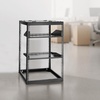 image:imageVEVOR 16U Open Frame Server Rack amp Network Rack Wall Mounted or Floor Standing Heavy Duty 4 Post with 2PCS Vented 1U Shelves amp Mounting Hardware Holds All 19 Networking IT Equipment AV Gear16U Server Rack
