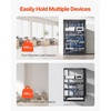image:imageVEVOR 16U Open Frame Server Rack amp Network Rack Wall Mounted or Floor Standing Heavy Duty 4 Post with 2PCS Vented 1U Shelves amp Mounting Hardware Holds All 19 Networking IT Equipment AV Gear16U Server Rack