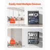 image:imageVEVOR 16U Open Frame Server Rack amp Network Rack Wall Mounted or Floor Standing Heavy Duty 4 Post with 2PCS Vented 1U Shelves amp Mounting Hardware Holds All 19 Networking IT Equipment AV Gear12U Server Rack