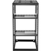 image:imageVEVOR 16U Open Frame Server Rack amp Network Rack Wall Mounted or Floor Standing Heavy Duty 4 Post with 2PCS Vented 1U Shelves amp Mounting Hardware Holds All 19 Networking IT Equipment AV Gear20U Server Rack
