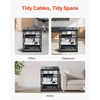 image:imageVEVOR 16U Open Frame Server Rack amp Network Rack Wall Mounted or Floor Standing Heavy Duty 4 Post with 2PCS Vented 1U Shelves amp Mounting Hardware Holds All 19 Networking IT Equipment AV Gear12U Server Rack