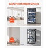 image:imageVEVOR 16U Open Frame Server Rack amp Network Rack Wall Mounted or Floor Standing Heavy Duty 4 Post with 2PCS Vented 1U Shelves amp Mounting Hardware Holds All 19 Networking IT Equipment AV Gear20U Server Rack