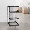 image:imageVEVOR 16U Open Frame Server Rack amp Network Rack Wall Mounted or Floor Standing Heavy Duty 4 Post with 2PCS Vented 1U Shelves amp Mounting Hardware Holds All 19 Networking IT Equipment AV Gear20U Server Rack