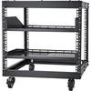 image:imageVEVOR 20U Open Frame Server Rack 2340 Adjustable Depth Free Standing or Wall Mount Network Server Rack 4 Post AV Rack with Casters Holds All Your Networking IT Equipment AV Gear Router Modem9U