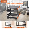 image:imageVEVOR 20U Open Frame Server Rack 2340 Adjustable Depth Free Standing or Wall Mount Network Server Rack 4 Post AV Rack with Casters Holds All Your Networking IT Equipment AV Gear Router Modem9U