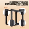 image:imageVEVOR 20U Open Frame Server Rack 2340 Adjustable Depth Free Standing or Wall Mount Network Server Rack 4 Post AV Rack with Casters Holds All Your Networking IT Equipment AV Gear Router Modem9U1