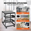 image:imageVEVOR 20U Open Frame Server Rack 2340 Adjustable Depth Free Standing or Wall Mount Network Server Rack 4 Post AV Rack with Casters Holds All Your Networking IT Equipment AV Gear Router Modem12U