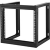 image:imageVEVOR 20U Open Frame Server Rack 2340 Adjustable Depth Free Standing or Wall Mount Network Server Rack 4 Post AV Rack with Casters Holds All Your Networking IT Equipment AV Gear Router Modem9U1