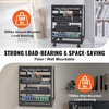 image:imageVEVOR 20U Open Frame Server Rack 2340 Adjustable Depth Free Standing or Wall Mount Network Server Rack 4 Post AV Rack with Casters Holds All Your Networking IT Equipment AV Gear Router Modem12U