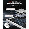 image:imageVEVOR 20W 12V Solar Battery Trickle Charger Maintainer Mono Solar Panel Battery Charger with Builtin MPPT Controller amp Adjustable Mount Bracket IP65 Waterproof for Car Boat RV Trailer House Roof20W