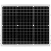 image:imageVEVOR 20W 12V Solar Battery Trickle Charger Maintainer Mono Solar Panel Battery Charger with Builtin MPPT Controller amp Adjustable Mount Bracket IP65 Waterproof for Car Boat RV Trailer House Roof50W