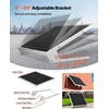 image:imageVEVOR 20W 12V Solar Battery Trickle Charger Maintainer Mono Solar Panel Battery Charger with Builtin MPPT Controller amp Adjustable Mount Bracket IP65 Waterproof for Car Boat RV Trailer House Roof50W