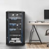 image:imageVEVOR 22U Server Rack Cabinet Network Cabinet Wall Mount 236 in Depth Network Rack Enclosure with Locking Tempered Glass Door 4 Casters Side Panels for 19 IT Equipment AV Devices  Network Rack Enclosure Locking Tempered Glass Door with 4 Casters Side Panels Keys for 19 Inch IT Equipment AV Devices22U