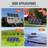 image:imageVEVOR 2Set Solar Panel Mounting Brackets 3060 Adjustable MultiPiece Brackets for 48pcs Panels Carbon Steel Ground Mount Stand for Farms RVs Boats OffGrid