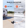 image:imageVEVOR 30 Amp 75 Feet RV Extension Cord 125V 2500W Heavy Duty 103 Gauge STW RV Power Cord NEMA TT30P to NEMA TT30R with Power Indicator Cord Organizer 15A Adapter for Camper Travel Trailer