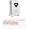 image:imageVEVOR 3000W Hybrid Solar Inverter 24V DC to 230V AC Pure Sine Wave Power Inverter Builtin 80A MPPT Solar Charge Controller Works with Lead Acid Lithium Battery for Home Camper OffGrid NO WiFi48V to 230V 6000W