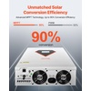 image:imageVEVOR 3000W Hybrid Solar Inverter 24V DC to 230V AC Pure Sine Wave Power Inverter Builtin 80A MPPT Solar Charge Controller Works with Lead Acid Lithium Battery for Home Camper OffGrid NO WiFi24V to 120V 3000W