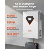 image:imageVEVOR 3000W Hybrid Solar Inverter 24V DC to 230V AC Pure Sine Wave Power Inverter Builtin 80A MPPT Solar Charge Controller Works with Lead Acid Lithium Battery for Home Camper OffGrid NO WiFi48V to 230V 6000W
