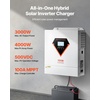 image:imageVEVOR 3000W Hybrid Solar Inverter 24V DC to 230V AC Pure Sine Wave Power Inverter Builtin 80A MPPT Solar Charge Controller Works with Lead Acid Lithium Battery for Home Camper OffGrid NO WiFi24V to 120V 3000W