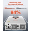 image:imageVEVOR 3000W Hybrid Solar Inverter 24V DC to 230V AC Pure Sine Wave Power Inverter Builtin 80A MPPT Solar Charge Controller Works with Lead Acid Lithium Battery for Home Camper OffGrid NO WiFi48V to 230V 6000W