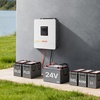 image:imageVEVOR 3000W Hybrid Solar Inverter 24V DC to 230V AC Pure Sine Wave Power Inverter Builtin 80A MPPT Solar Charge Controller Works with Lead Acid Lithium Battery for Home Camper OffGrid NO WiFi24V to 230V 4000W