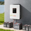 image:imageVEVOR 3000W Hybrid Solar Inverter 24V DC to 230V AC Pure Sine Wave Power Inverter Builtin 80A MPPT Solar Charge Controller Works with Lead Acid Lithium Battery for Home Camper OffGrid NO WiFi24V to 230V 3000W