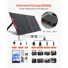 image:imageVEVOR 300W Foldable Monocrystalline Solar Panel 23 HighEfficiency Portable Mono Solar Panel Charger with MC4 Output amp 10in1 DC Adapters IP67 Waterproof for Power Stations Camping Hiking Trips150W