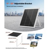 image:imageVEVOR 30W 12V Solar Panel Battery Charger Solar Battery Trickle Charger Maintainer with Intelligent MPPT Controller amp Adjustable Mount Bracket IP67 Waterproof for Car Boat RV Motorcycle Trailer20W
