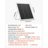 image:imageVEVOR 30W 12V Solar Panel Battery Charger Solar Battery Trickle Charger Maintainer with Intelligent MPPT Controller amp Adjustable Mount Bracket IP67 Waterproof for Car Boat RV Motorcycle Trailer20W