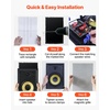 image:imageVEVOR 4 PCs 8 Inch in Ceiling Speakers 400W Flush Mount Ceiling amp inWall Speakers System with 8 Woofer1 Tweeter for Home Kitchen Living Room Bedroom or Covered Outdoor Porches200W2