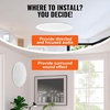 image:imageVEVOR 4 PCs 8 Inch in Ceiling Speakers 400W Flush Mount Ceiling amp inWall Speakers System with 8 Woofer1 Tweeter for Home Kitchen Living Room Bedroom or Covered Outdoor Porches100W4