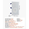 image:imageVEVOR 4 PCs 8 Inch in Ceiling Speakers 400W Flush Mount Ceiling amp inWall Speakers System with 8 Woofer1 Tweeter for Home Kitchen Living Room Bedroom or Covered Outdoor Porches200W2